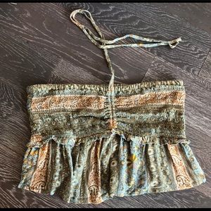 American Eagle Boho Crop Top